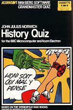 History Quiz Cassette Cover Art