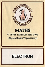 Maths 'O' Level Revision Part 2 Cassette Cover Art