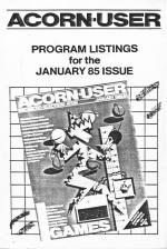 Acorn User #030 (01.1985) Cassette Cover Art