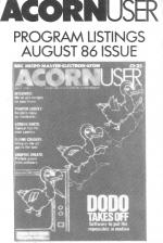 Acorn User #049 (08.1986) Cassette Cover Art