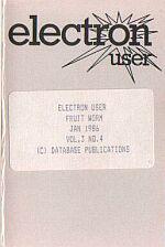 Electron User 3.04 Cassette Cover Art