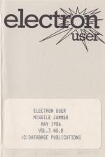 Electron User 3.08 Cassette Cover Art