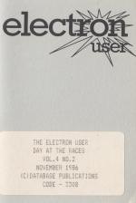 Electron User 4.02 Cassette Cover Art