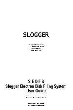 SEDFS - Slogger Electron Disk Filing System ROM Chip Cover Art