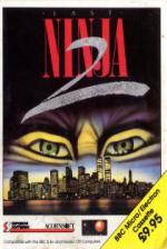 Last Ninja 2 Cassette Cover Art