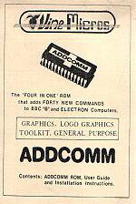 Addcomm ROM Chip Cover Art