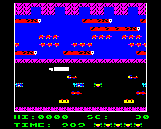 Cross The Road In The Arcade Classic CROAKER