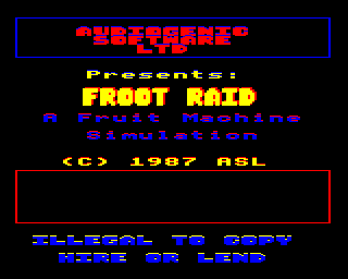Froot Raid Screenshot 0