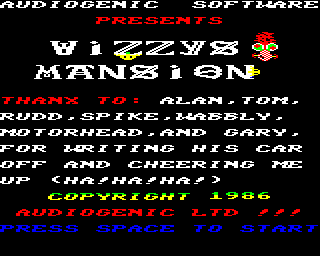 Wizzy's Mansion Screenshot 0
