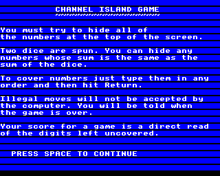 Channel Island Game Screenshot 0