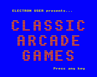 CLASSIC ARCADE GAMES Is Loading