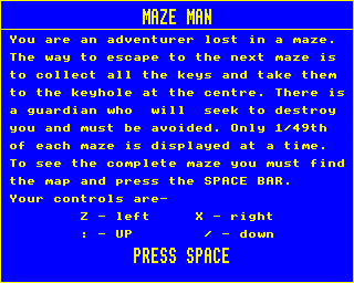 Maze Man Screenshot 0