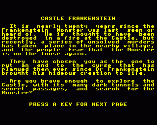 Castle Frankenstein Screenshot 1