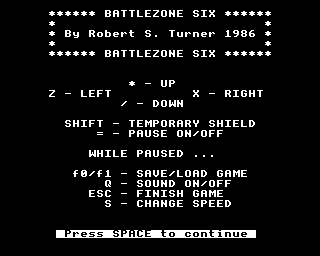 Battlezone Six Screenshot 0