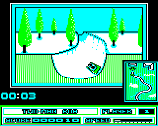 Winter Olympiad '88 Screenshot 2