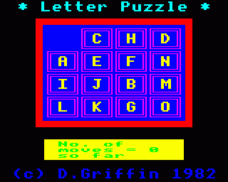 Letter Puzzle Screenshot 0